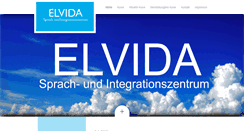 Desktop Screenshot of elvida-sprachen.de